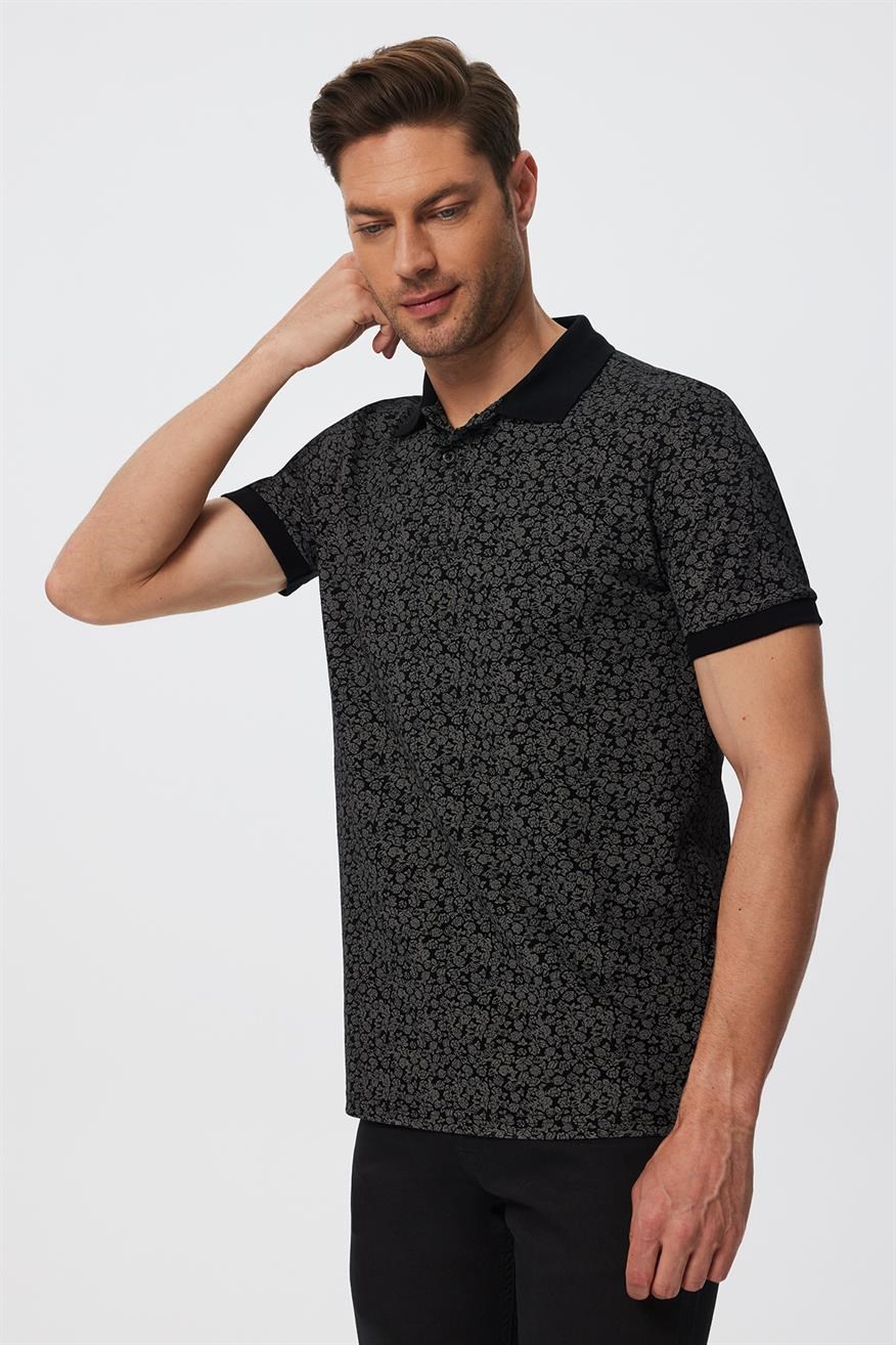 Lee Cooper Erkek T-Shirt 232 LCM 242062 Siyah