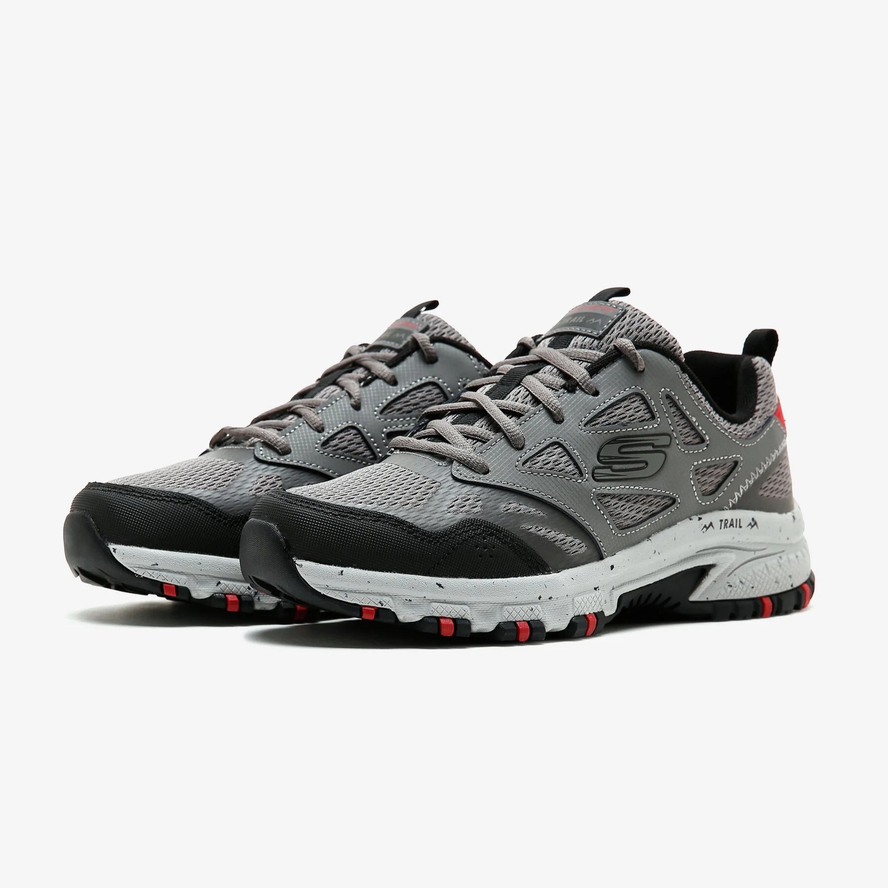 Skechers Erkek Ayakkabı 237265 Gri/Kırmızı