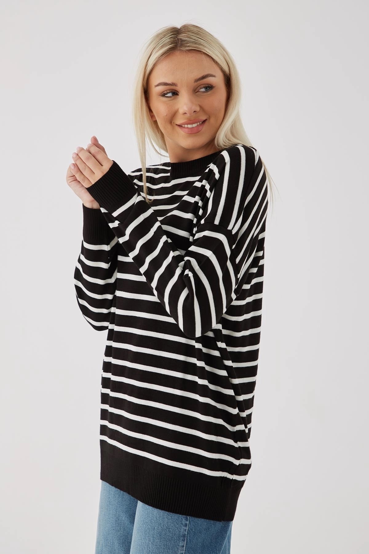 Fashion Friends Kadın Kazak 23K0480K1 Siyah