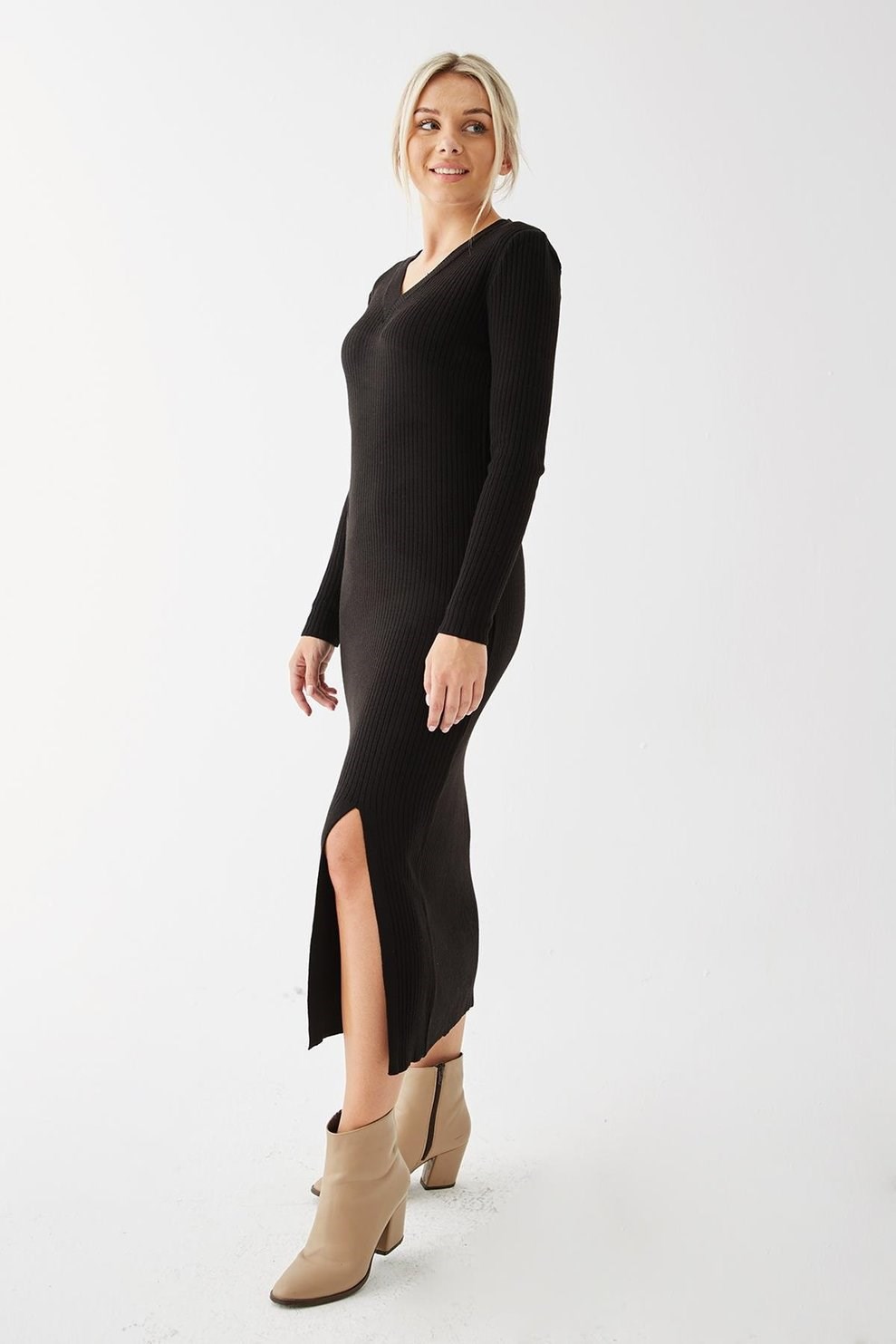 Fashion Friends Kadın Elbise 23K0481K1 Siyah