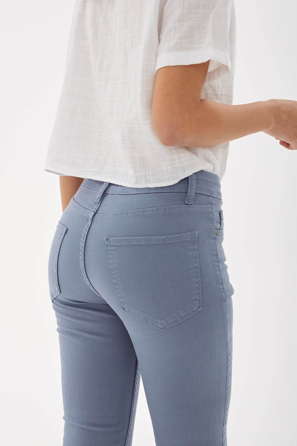 Fashion Friends Kadın Pantolon 23Y-PNT0034K1 Mavi
