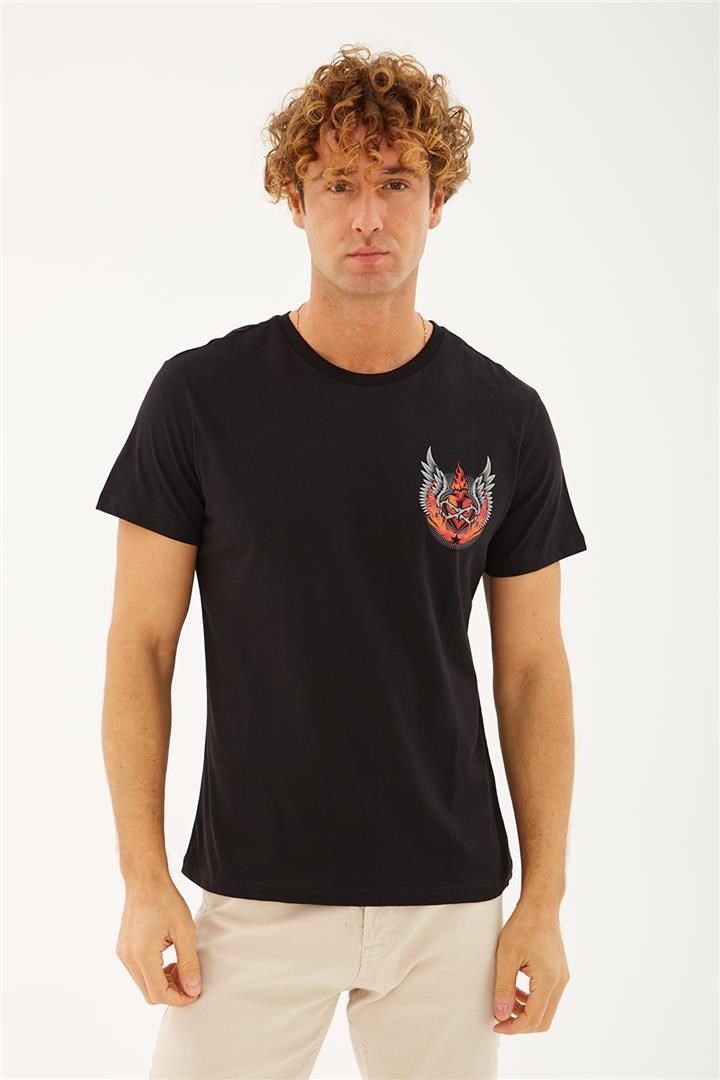 Fashion Friends Erkek T-Shirt 23Y-TST0041E1 