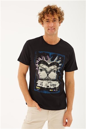 Fashion Friends Erkek T-Shirt 23Y-TST0042E1 