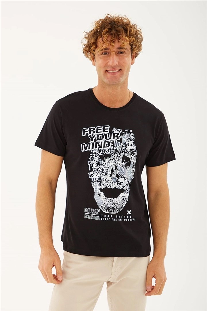 Fashion Friends Erkek T-Shirt 23Y-TST0044E1 