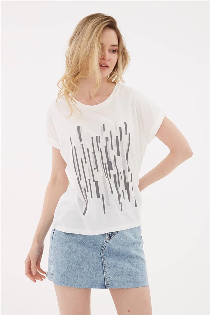 Fashion Friends Kadın T-Shirt 23Y-TST0418K1 