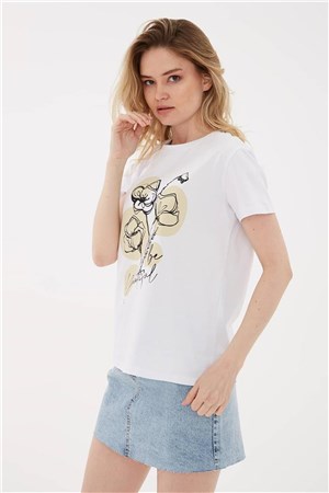 Fashion Friends Kadın T-Shirt 23Y-TST0682K1 