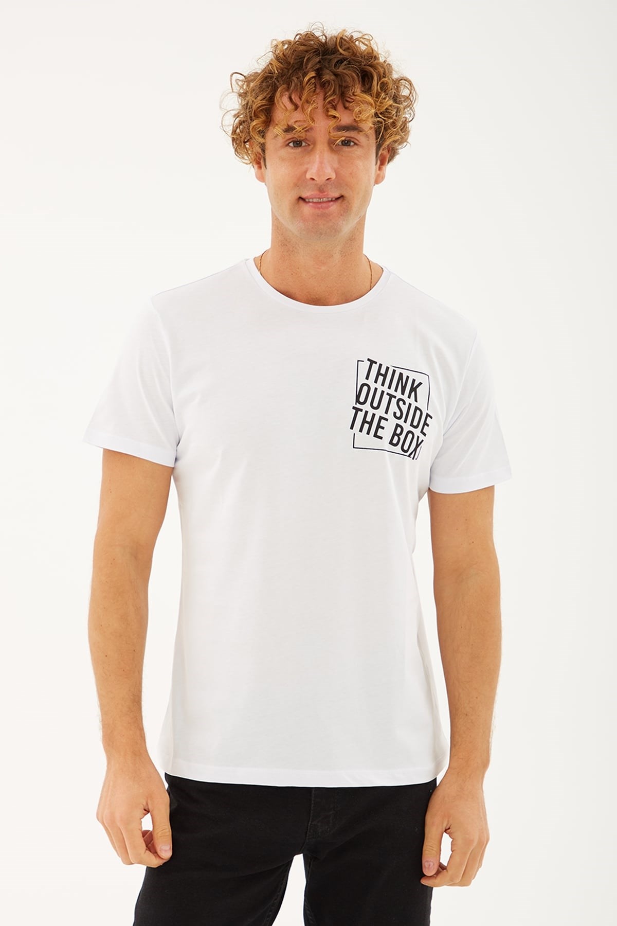 Fashion Friends Erkek T-Shirt 23Y-TST0698E1 