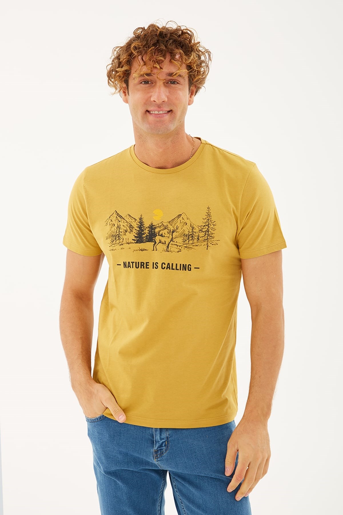 Fashion Friends Erkek T-Shirt 23Y-TST0700E1 