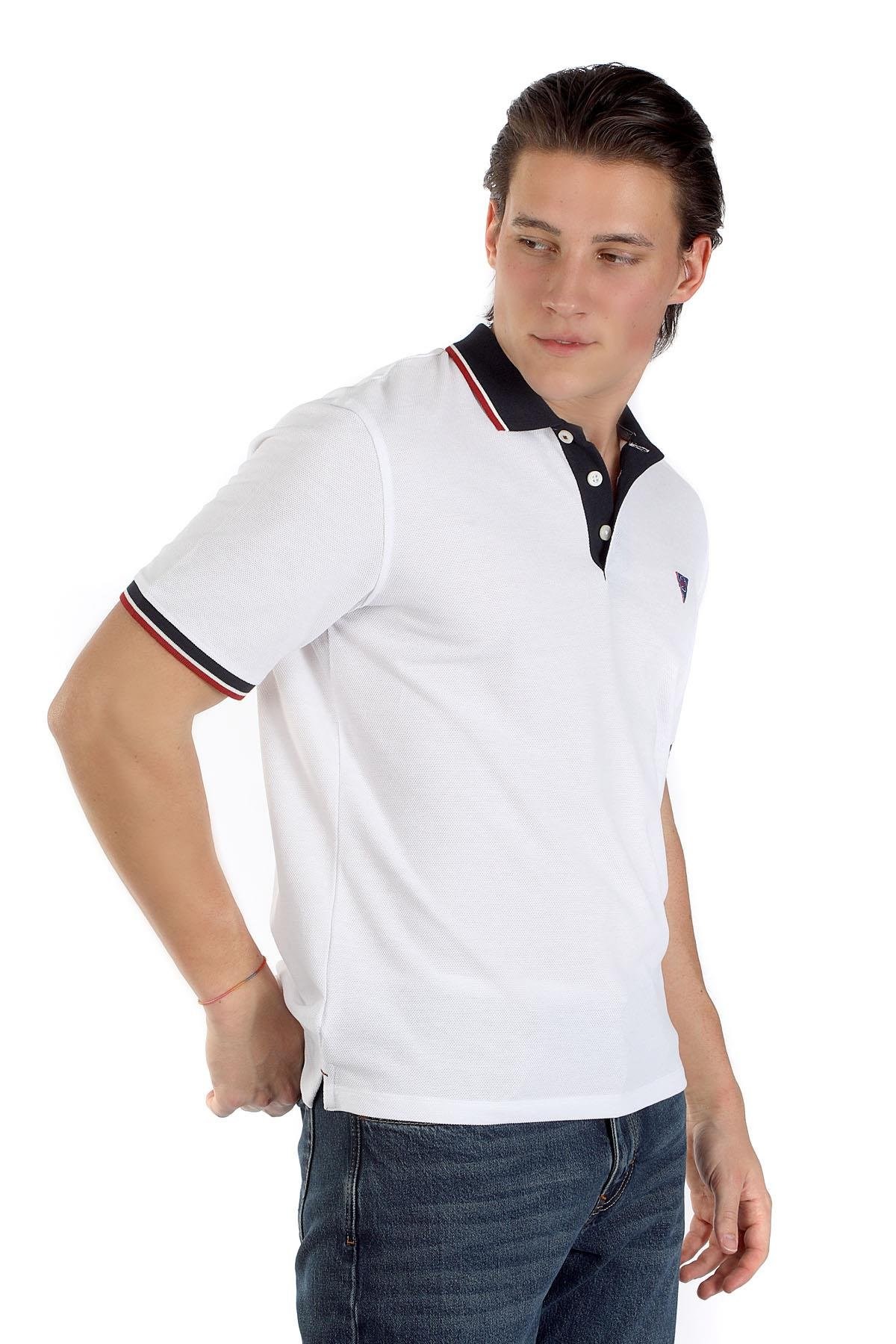 Lee Cooper Erkek T-Shirt 242 LCM 242029 Beyaz