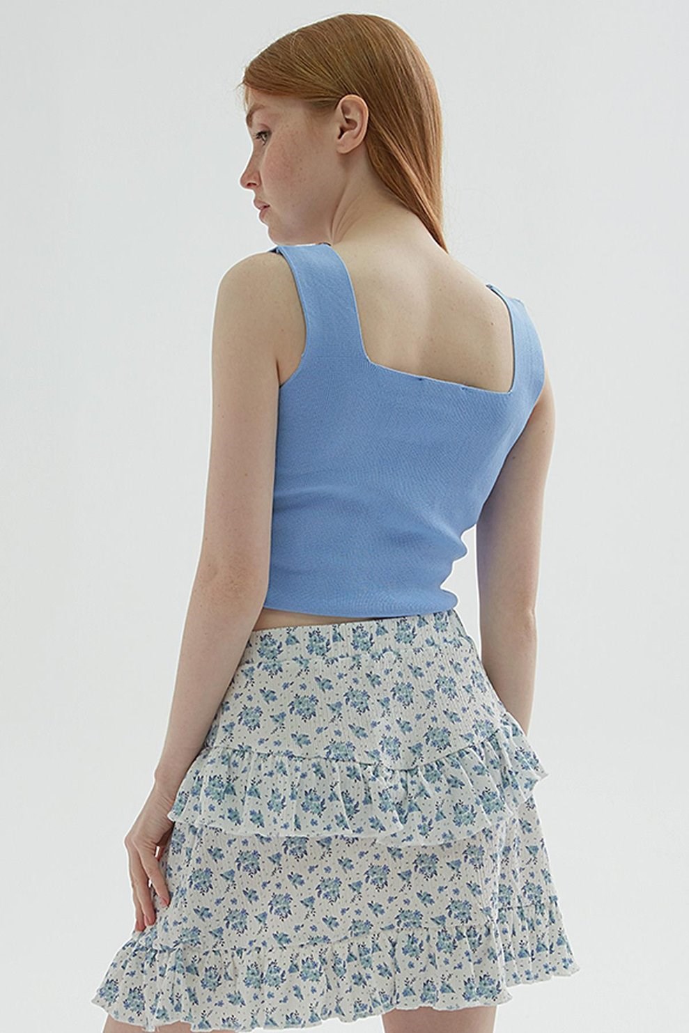Fashion Friends Kadın Atlet 24Y0327K1 Mavi