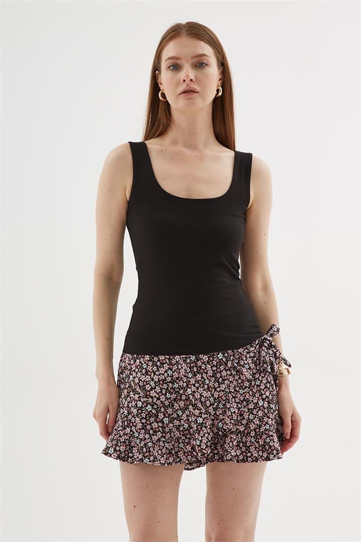Fashion Friends Kadın Atlet 25Y0266K1 Siyah