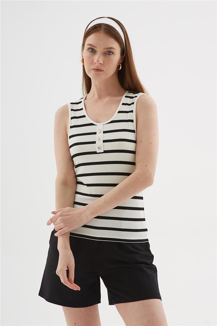 Fashion Friends Kadın Atlet 25Y0297K1 Lacivert