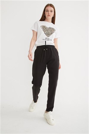 Fashion Friends Kadın Pantolon 25Y0477K1 Siyah