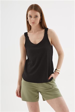 Fashion Friends Kadın Bluz 25Y0513K1 Siyah