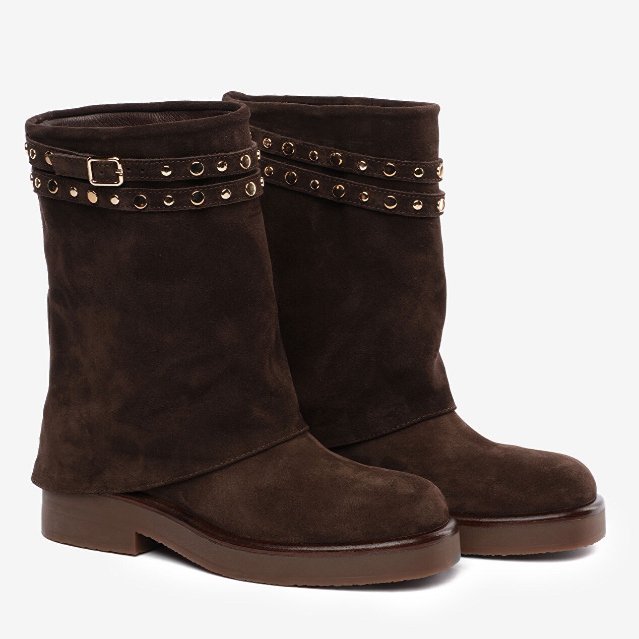 Greyder Kadın Bot 5K2TB59310 Kahve Suet