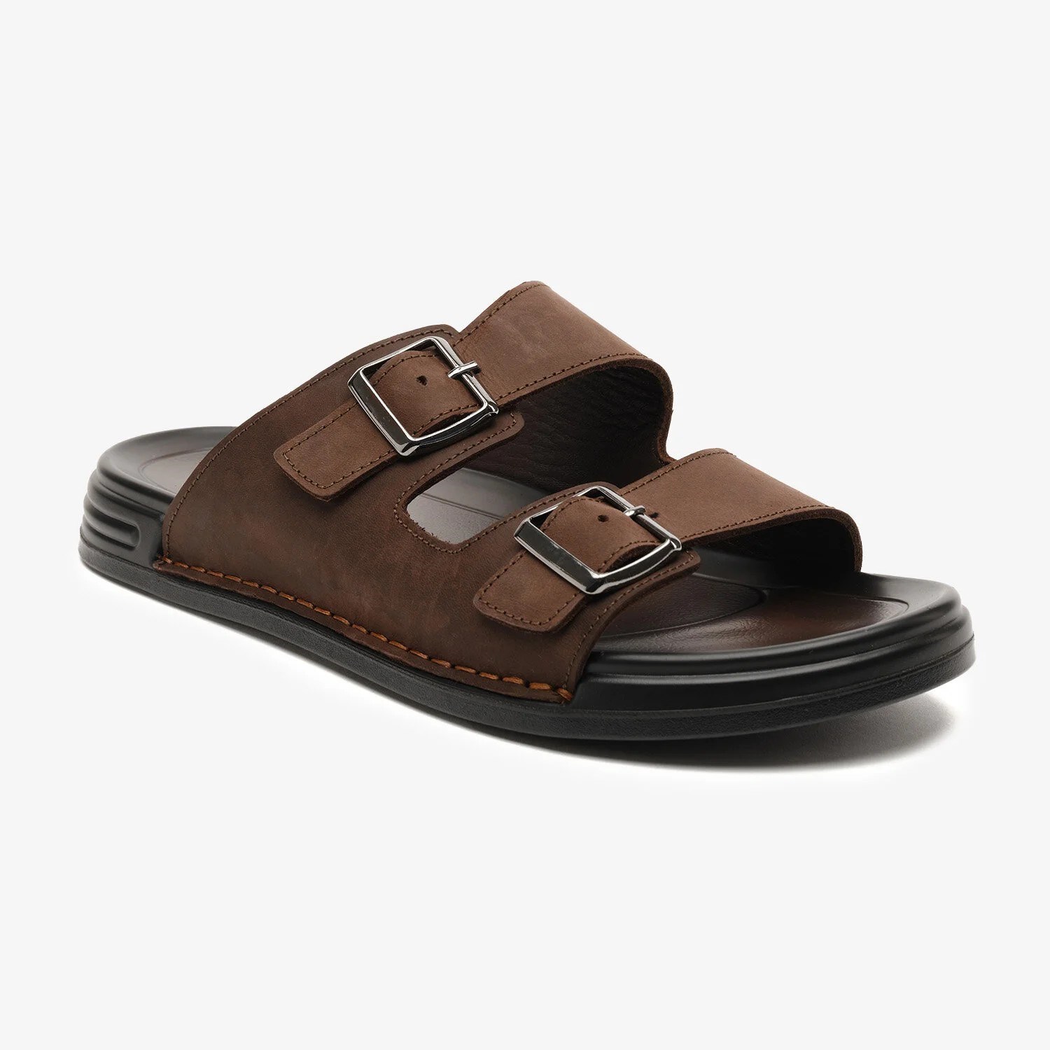 Greyder Erkek Terlik 5Y1CT64681 Kahve Gryz