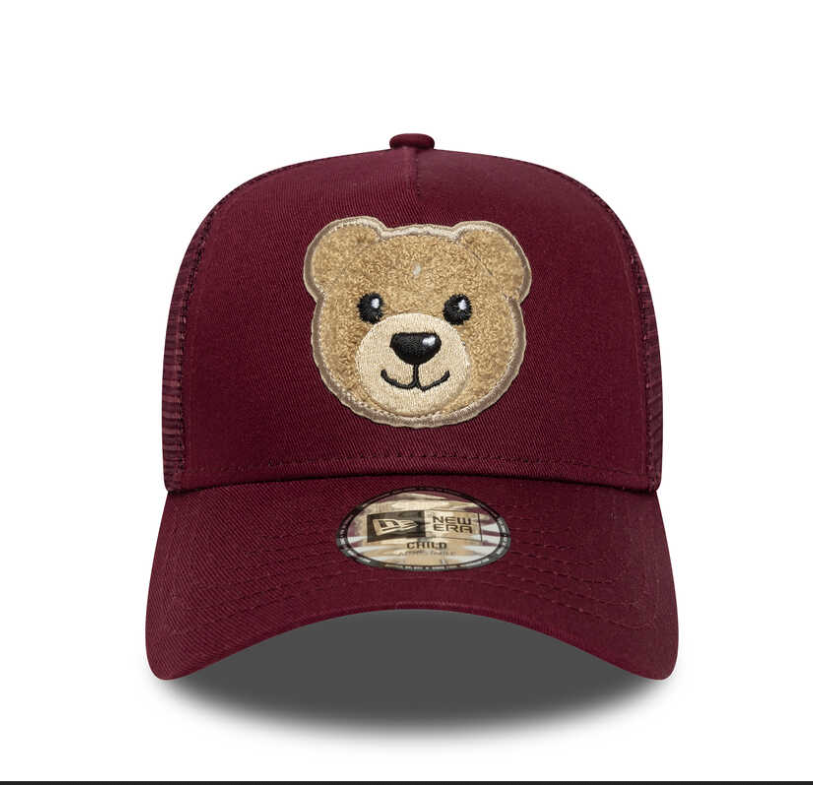 New Era Unisex Şapka 60691154 Krem Kırmızı