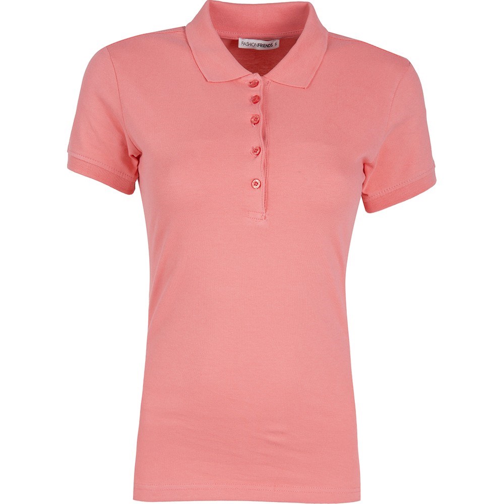 Fashion Friends Kadın T-Shirt 8B1057B1 Mercan / Coral
