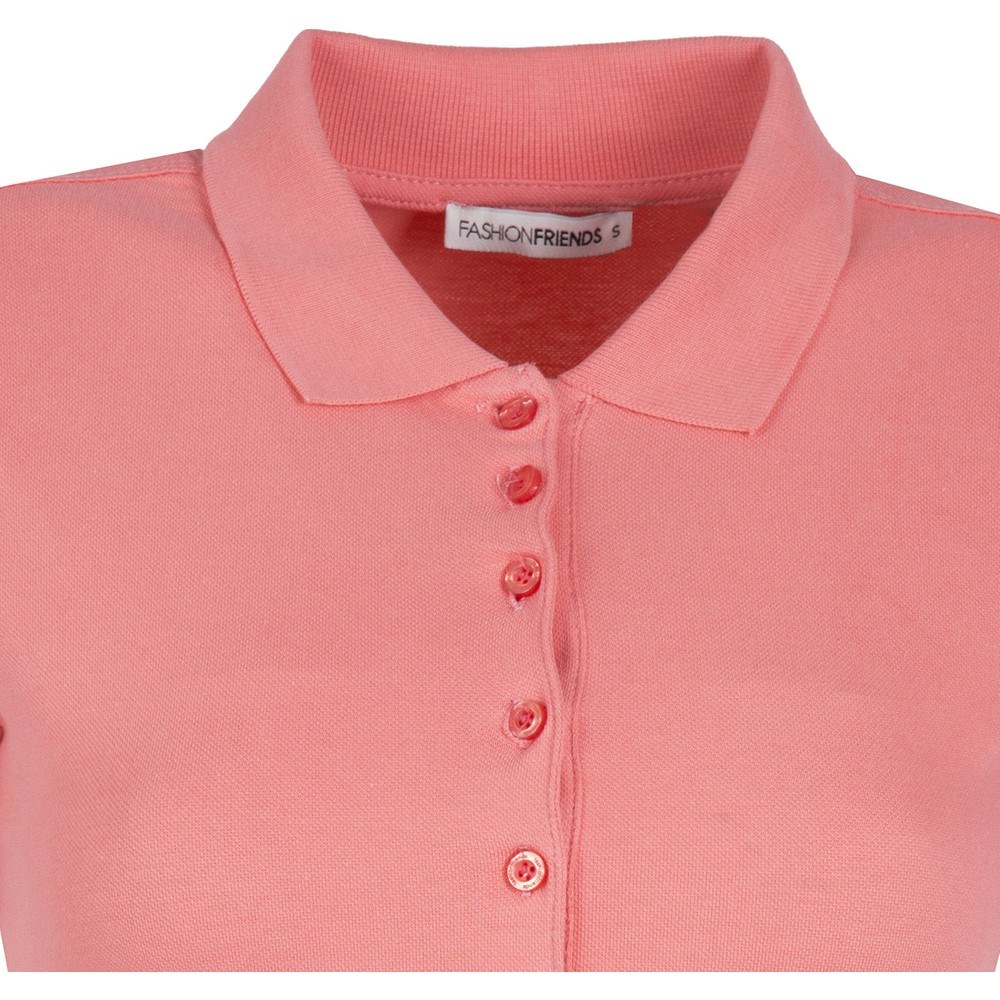 Fashion Friends Kadın T-Shirt 8B1057B1 Mercan / Coral