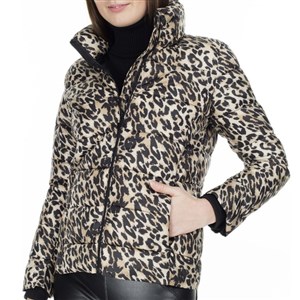 Fashion Friends Kadın Mont 9K0467B1 Leopar Desenli / Leopard Printed