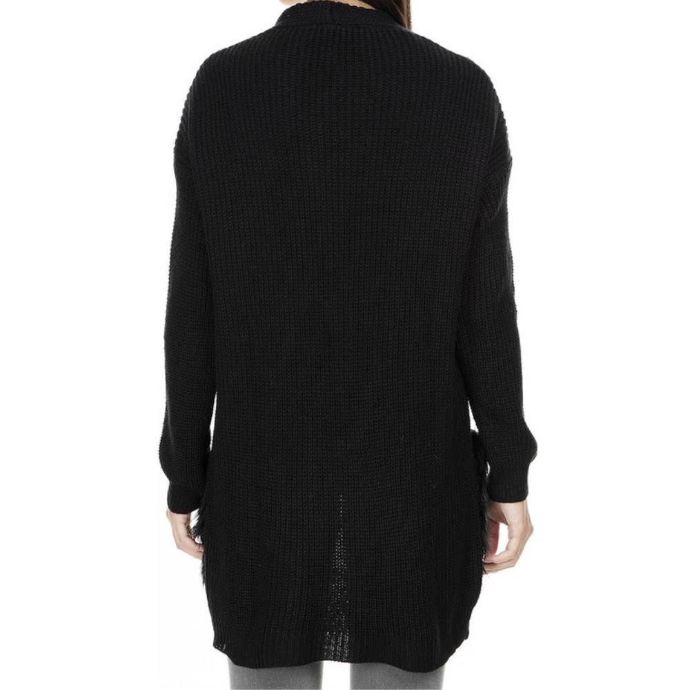 Fashion Friends Kadın Hırka 9K0605B1 Siyah / Black