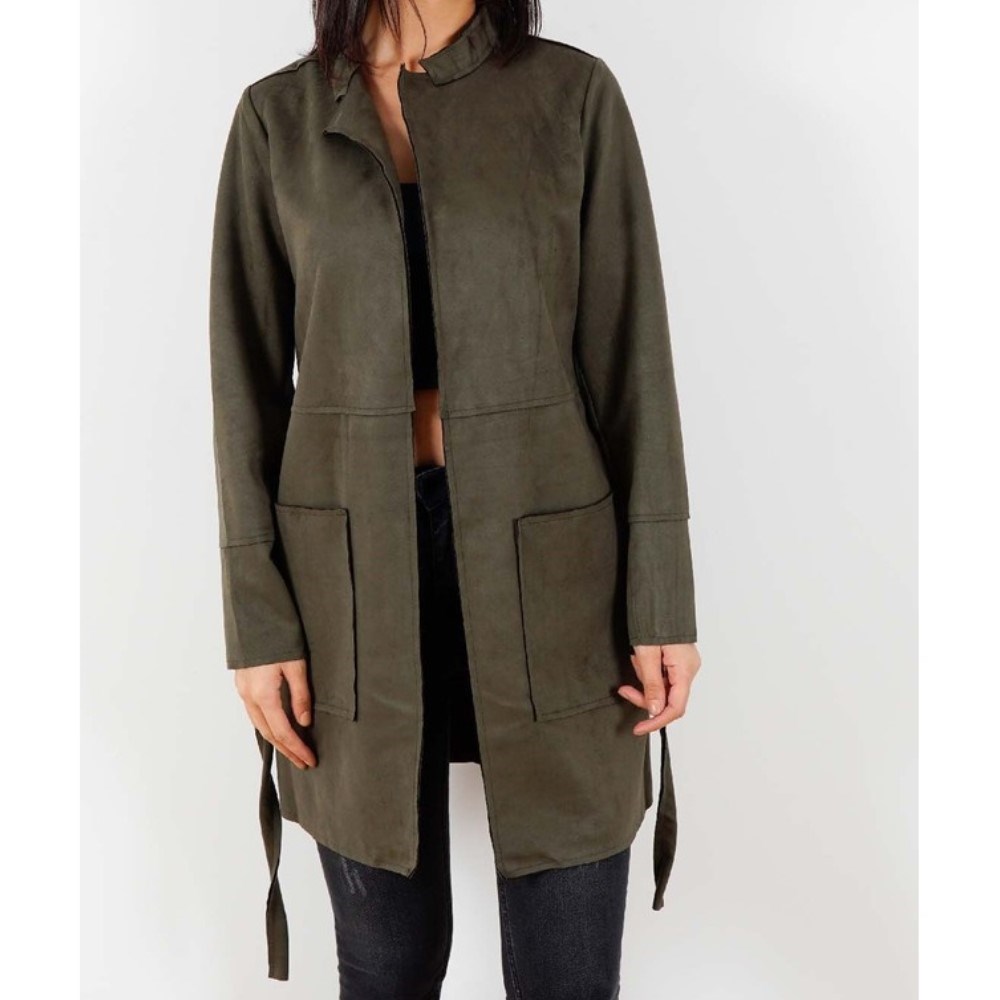 Fashion Friends Kadın Ceket 9K0743B1 Haki / Khaki