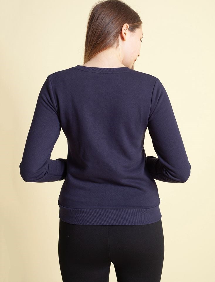 Fashion Friends Kadın S-Shirt 9K0941B1 Lacivert / Navy