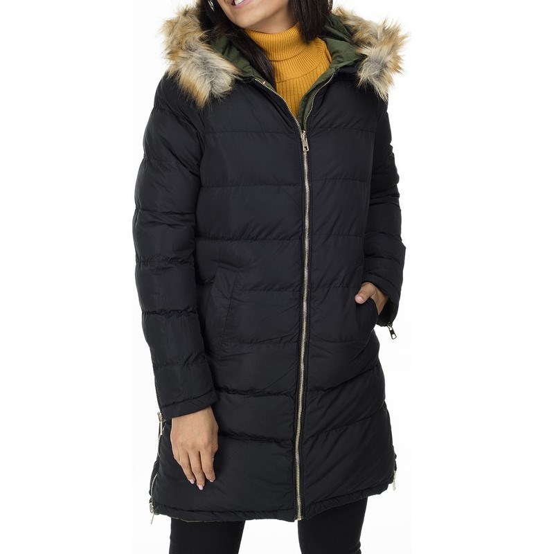 Fashion Friends Kadın Mont 9K1623B1 Siyah / Black