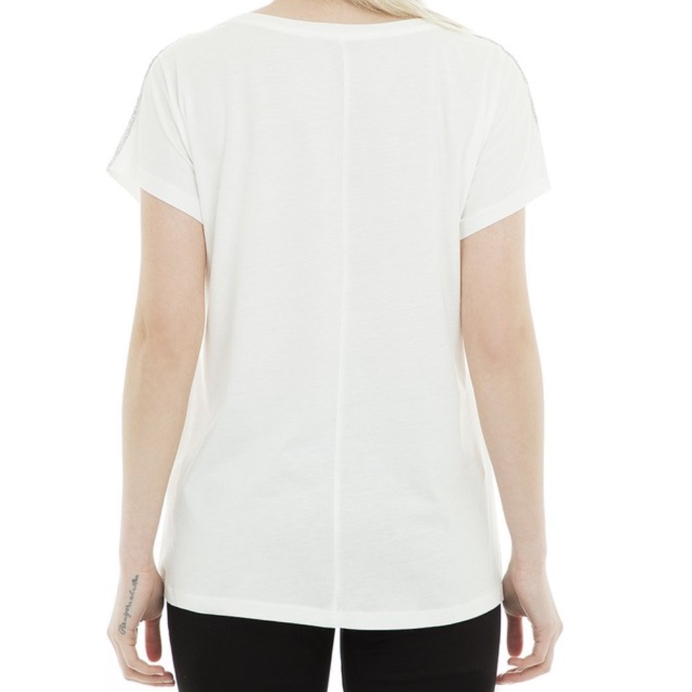 Fashion Friends Kadın Bluz 9Y0175B1 Beyaz / White
