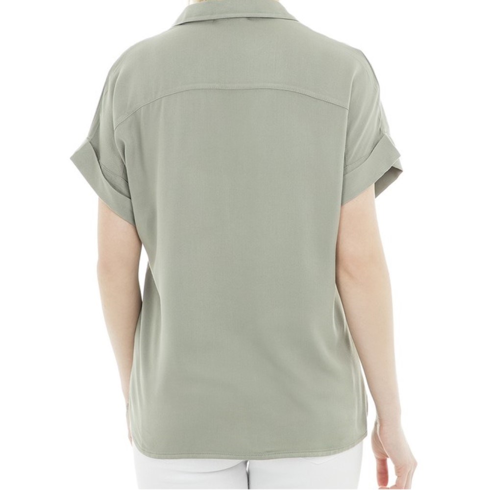 Fashion Friends Kadın Gömlek 9Y0304B1 Haki / Khaki