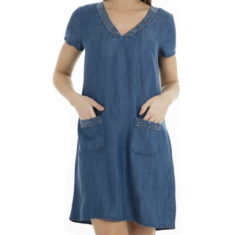 Fashion Friends Kadın Elbise 9Y0796B1 Lacivert / Navy