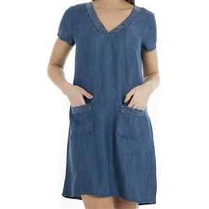 Fashion Friends Kadın Elbise 9Y0796B1 Lacivert / Navy