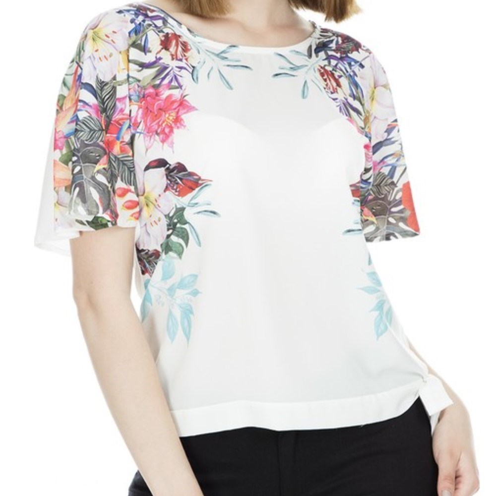 Fashion Friends Kadın Bluz 9Y0960B1 Ekru / Ecru