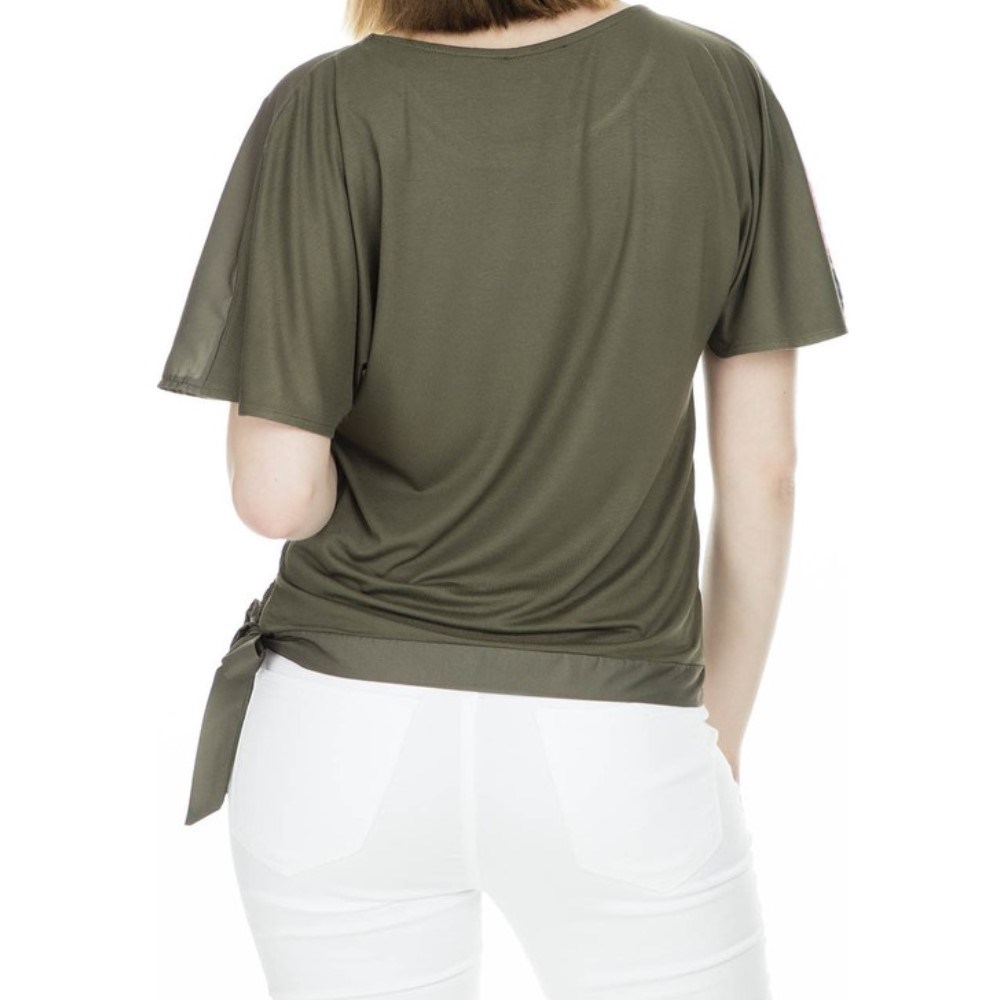 Fashion Friends Kadın Bluz 9Y0960B1 Haki / Khaki