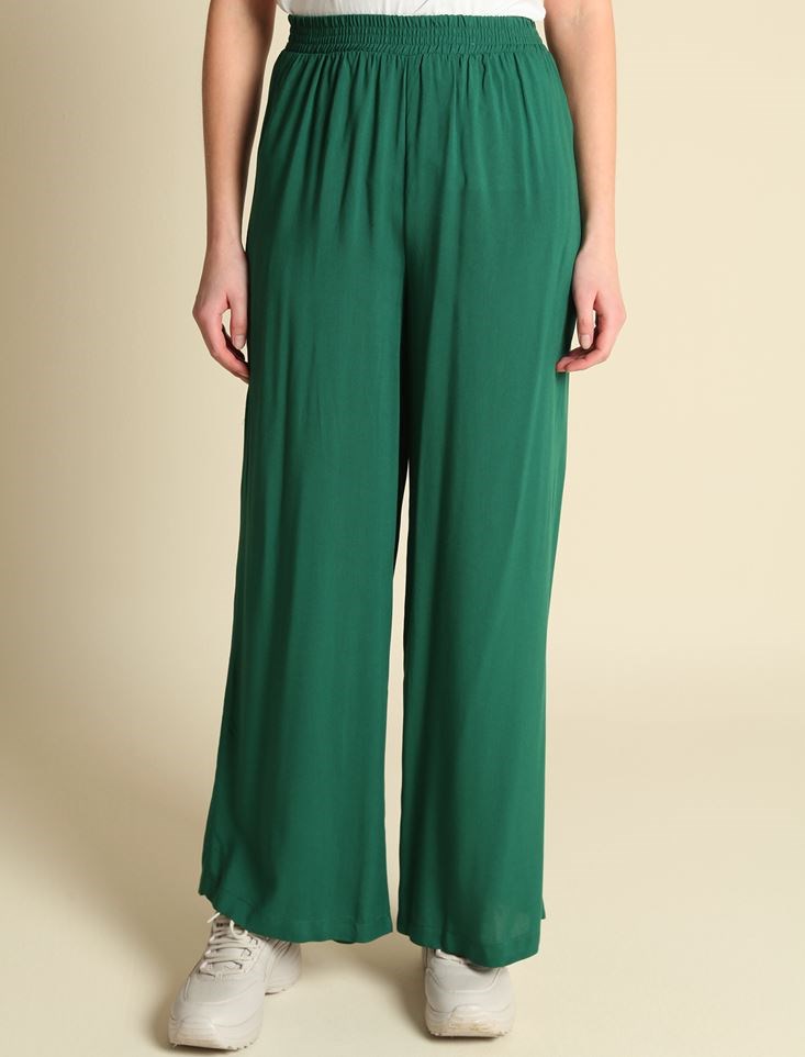 Fashion Friends Kadın Pantolon 9Y0984B1 Yeşil / Green