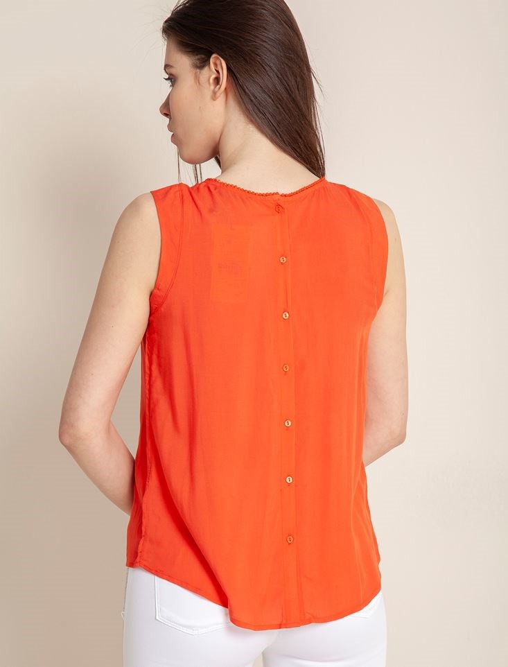 Fashion Friends Kadın Bluz 9Y0988B1 Oranj