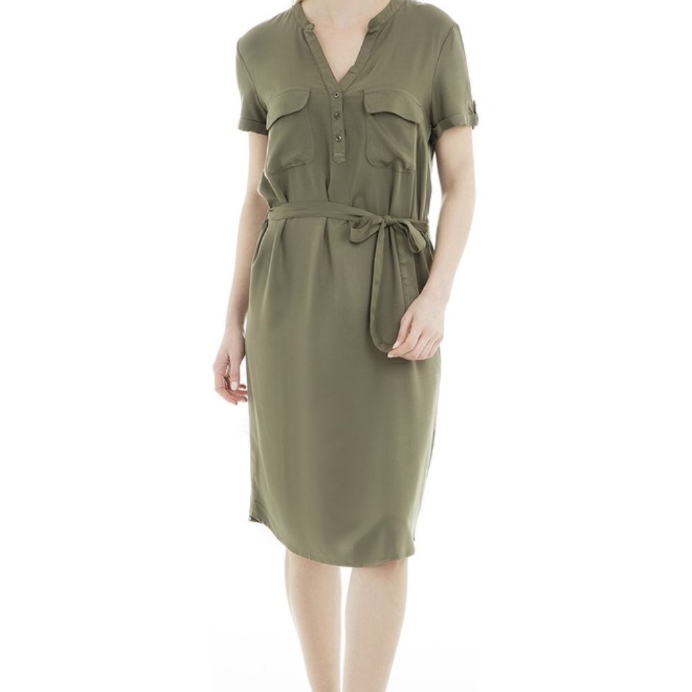 Fashion Friends Kadın Elbise 9Y0992B1 Haki / Khaki
