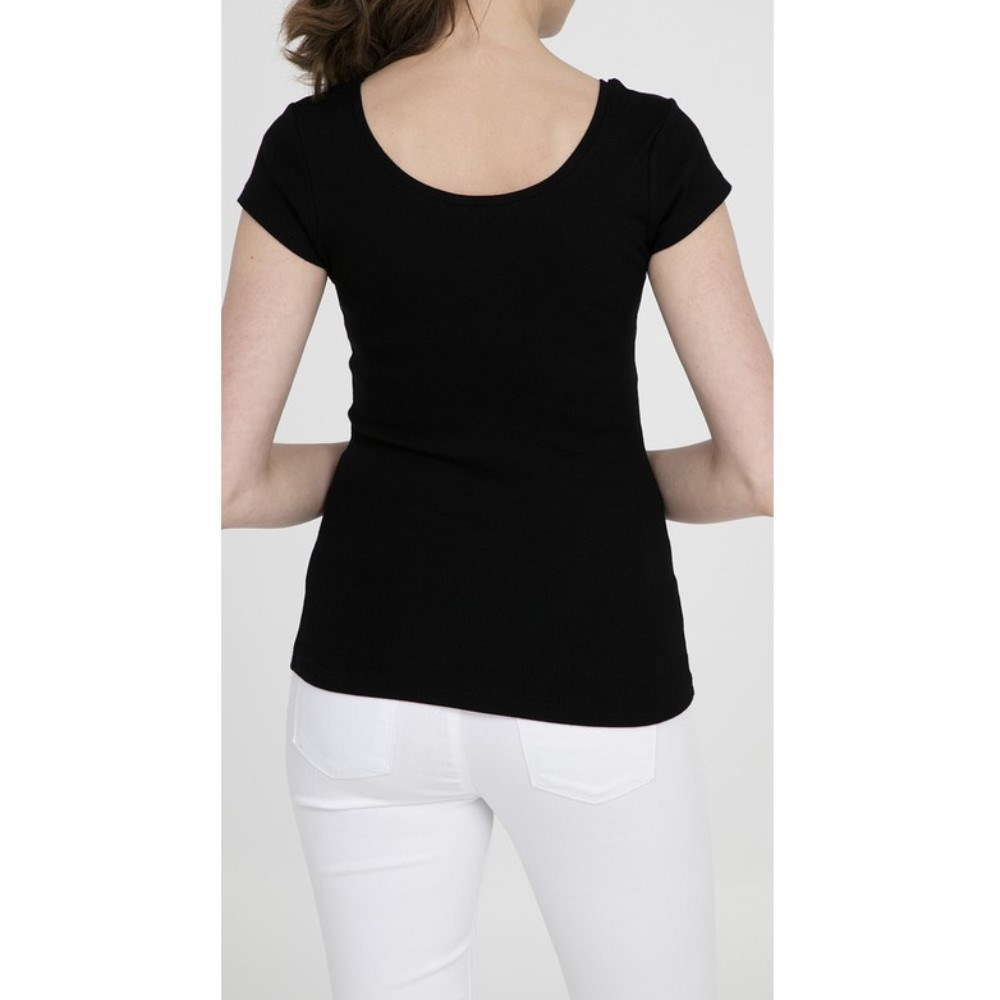 Fashion Friends Kadın T-Shirt 9Y1317B1 Siyah / Black