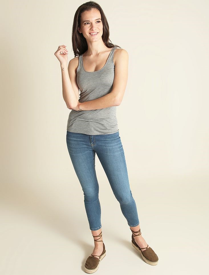Fashion Friends Kadın Atlet 9Y1320B1 Antrasit / Anthracite