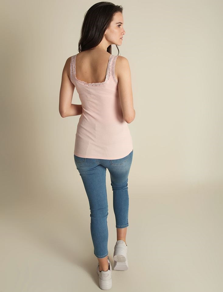 Fashion Friends Kadın Atlet 9Y1337B1 Somon