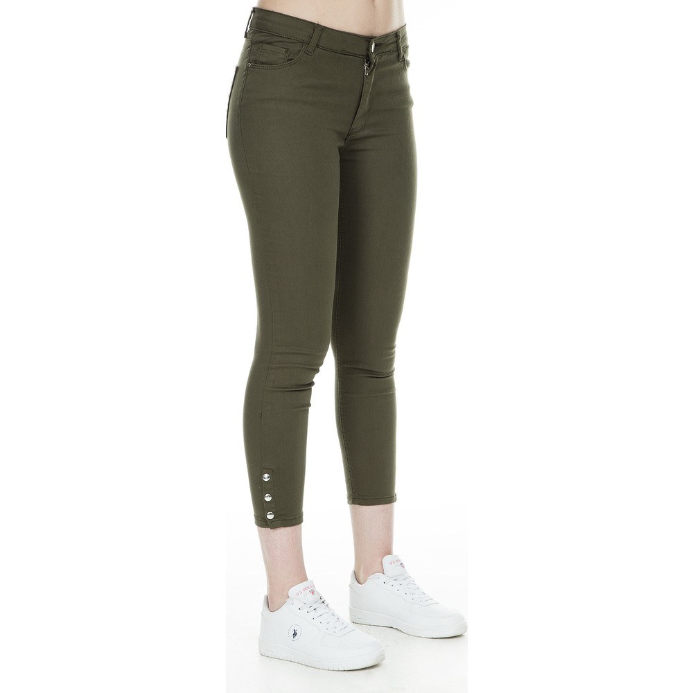 Fashion Friends Kadın Pantolon 9Y1469B1 Haki / Khaki