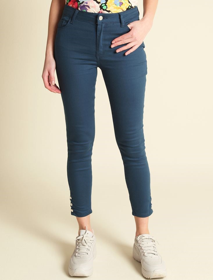 Fashion Friends Kadın Pantolon 9Y1469B1 Petrol / Petroleum