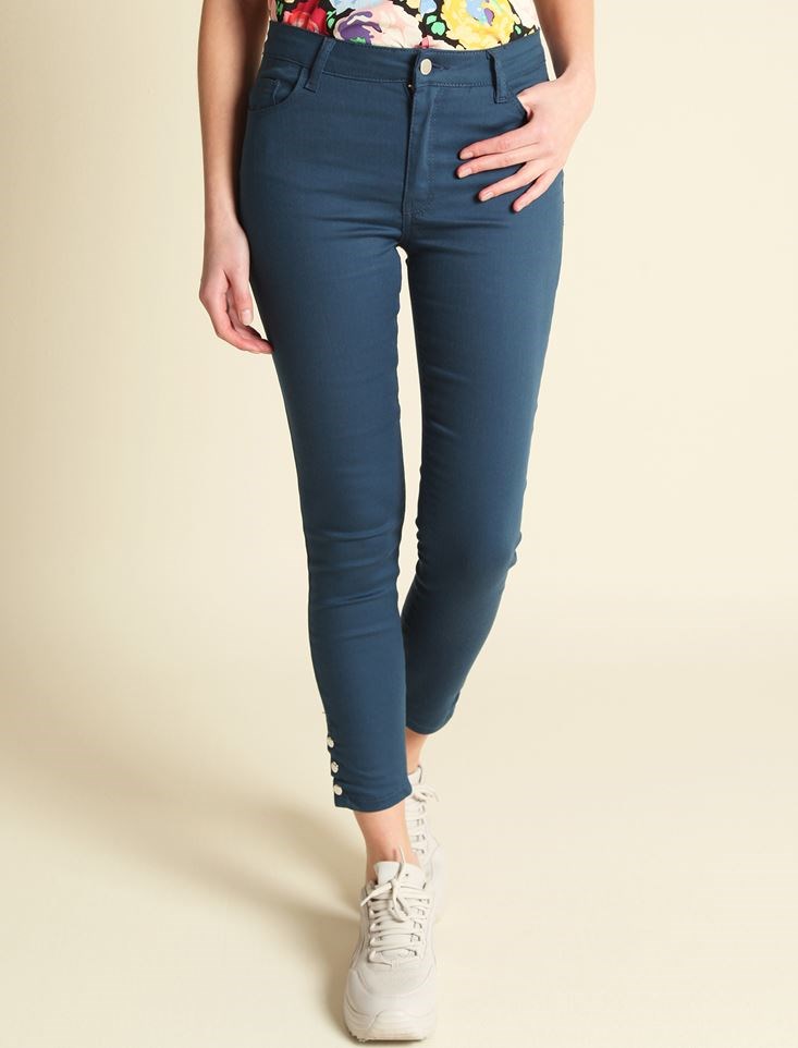 Fashion Friends Kadın Pantolon 9Y1469B1 Petrol / Petroleum