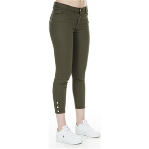 Fashion Friends Kadın Pantolon 9Y1469B1 Haki / Khaki