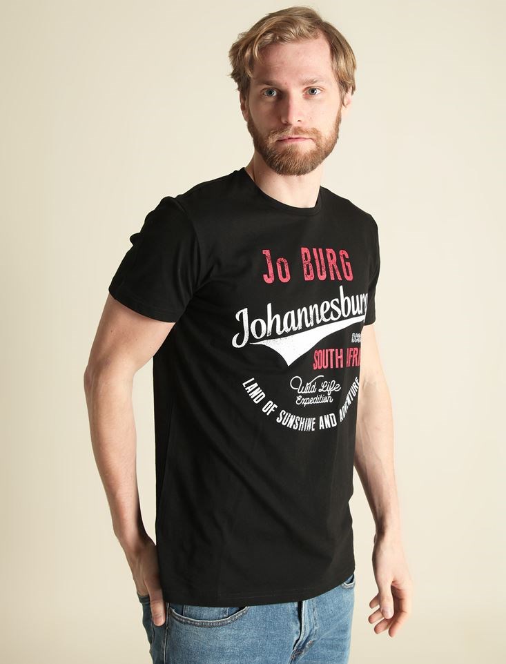 Fashion Friends Erkek T-Shirt 9Y1512E1 Siyah / Black