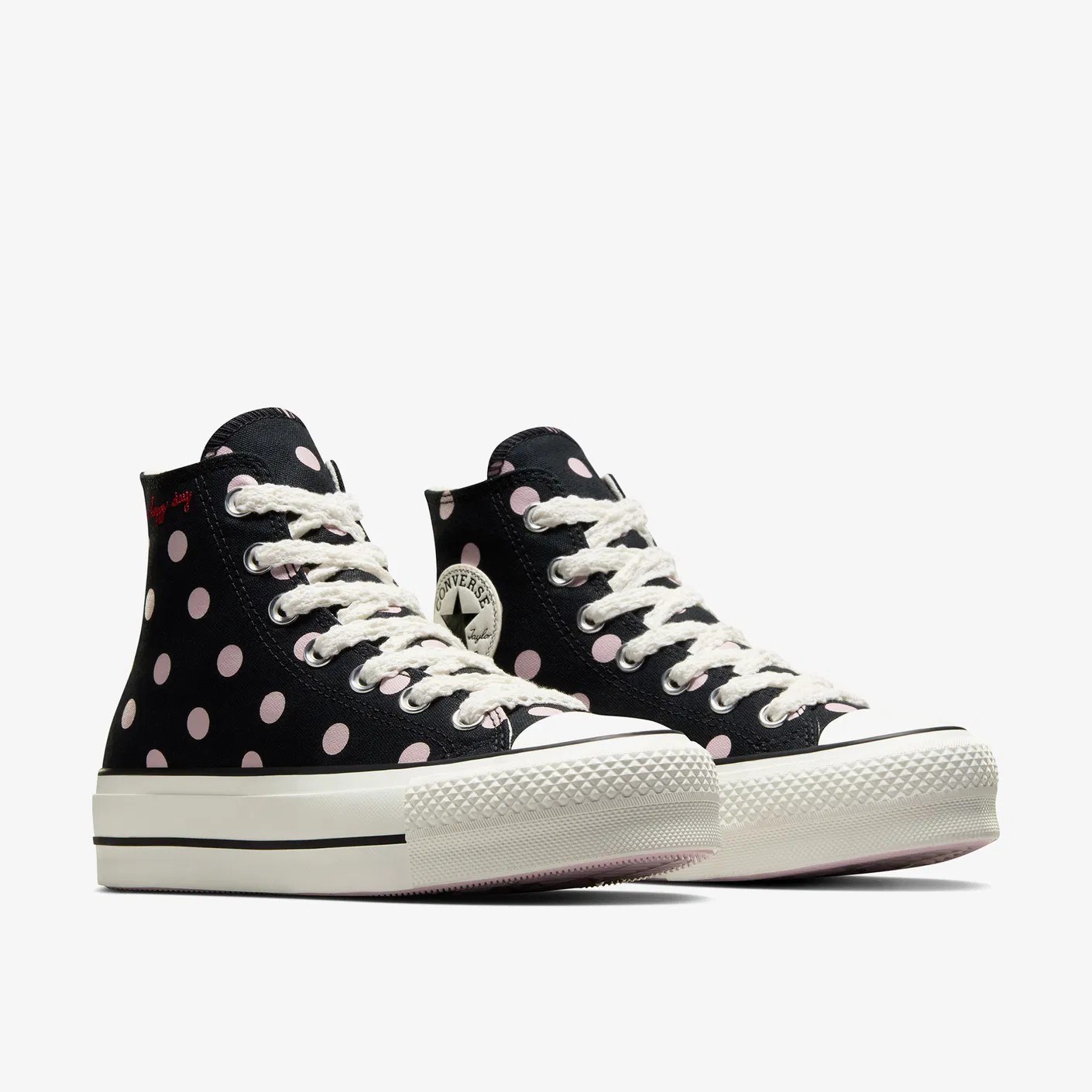Converse Kadın Ayakkabı A10688C Black/Egret/Unıversıty Red