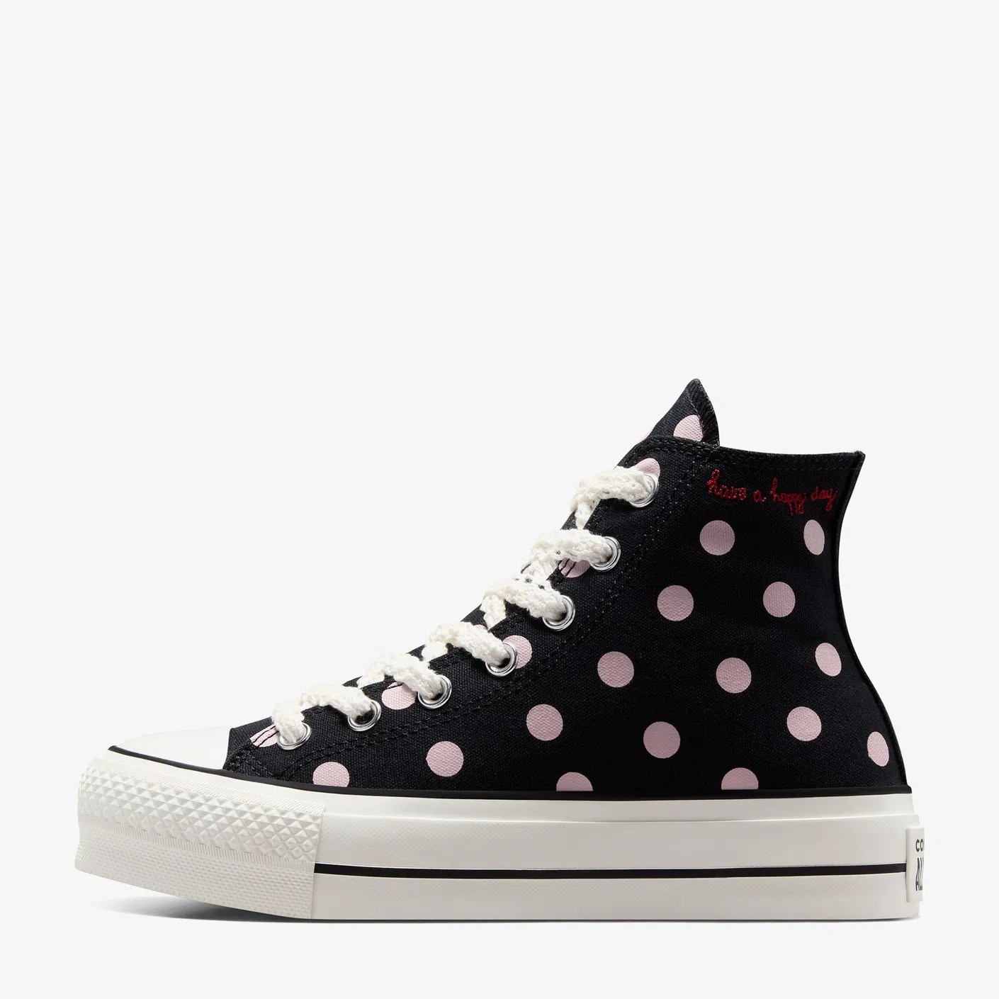 Converse Kadın Ayakkabı A10688C Black/Egret/Unıversıty Red