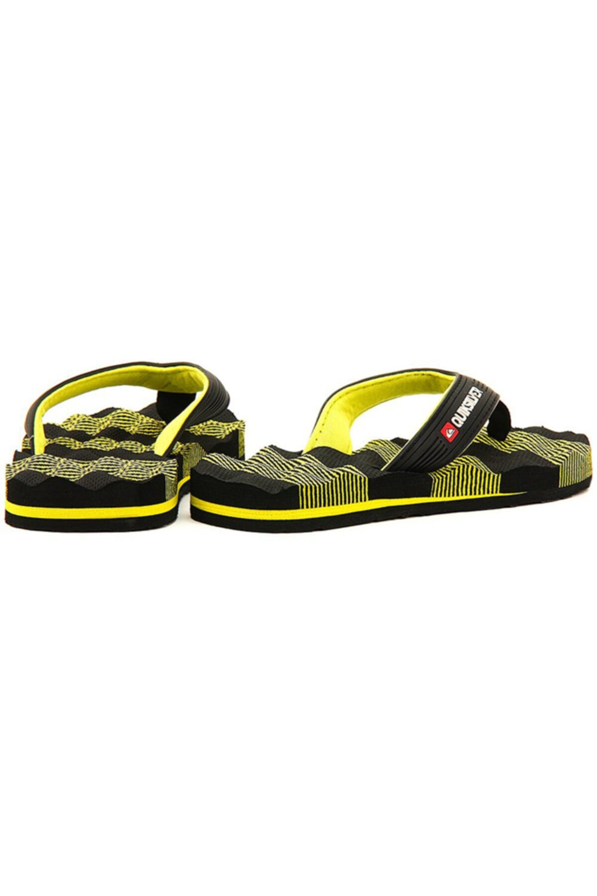 Quiksilver Terlik AQBL100006 Black/Green/Black