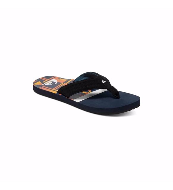 Quiksilver Terlik AQBL100009 Blue/Whıte/Orange
