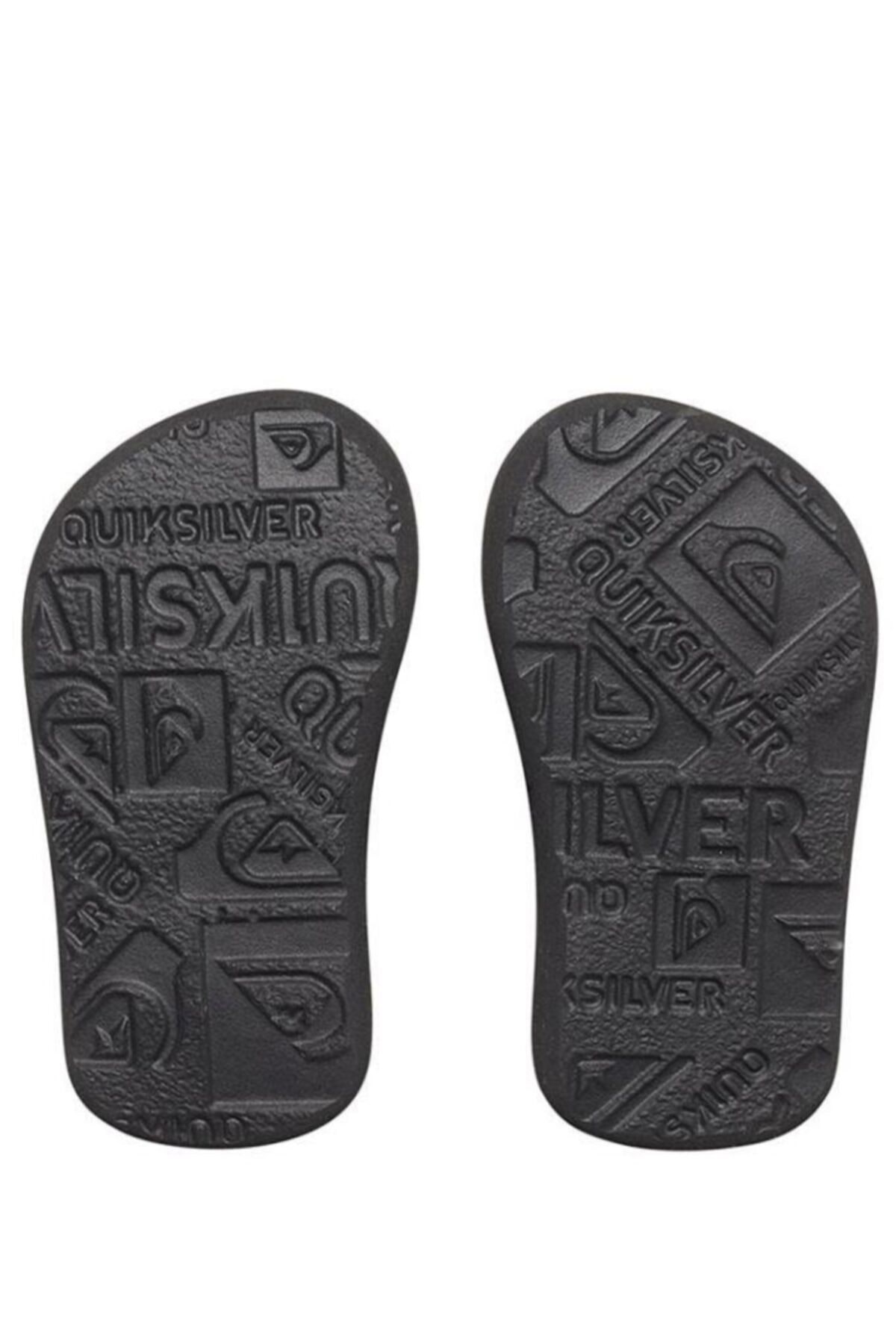 Quiksilver Terlik AQIL100003 Black/Whıte/Red